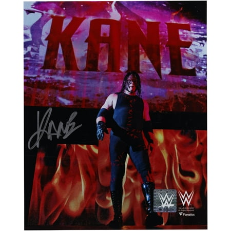Kane WWE Autographed 8" x 10" Vertical Entrance Photograph - Fanatics Authentic Certified
