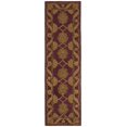 thumbnail image 2 of SAFAVIEH Heritage Collection 2'3" x 4' Maroon HG314B Handmade Traditional Oriental Premium Wool Accent Rug, 2 of 2