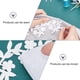 thumbnail image 3 of 4 parches termoadhesivos de flores, 2 estilos, apliques bordados blancos, parches decorativos, parche bordado, 3 of 6