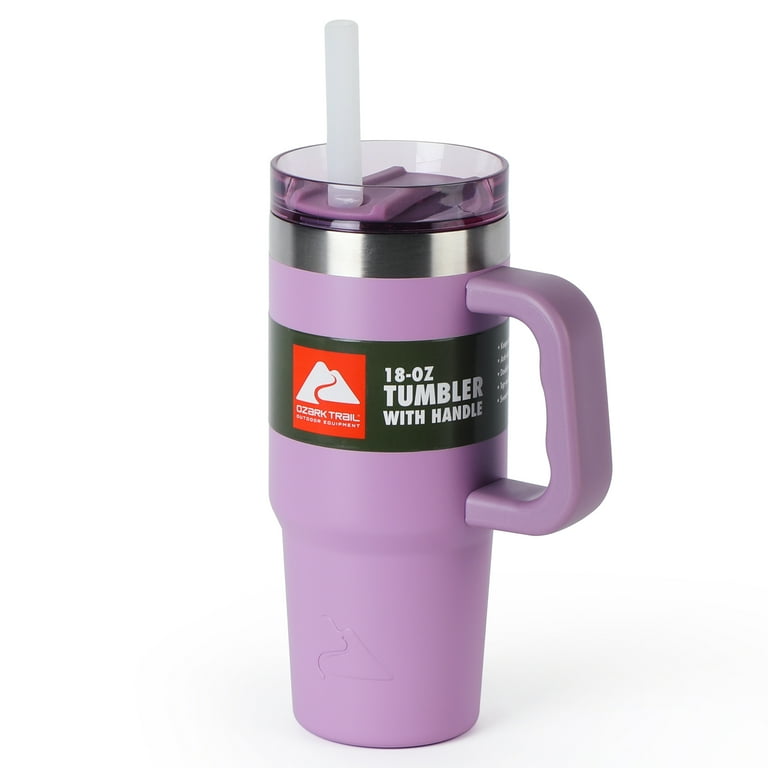 Ozark Trail Insulated Stainless Steel Tumbler with Handle 18 oz