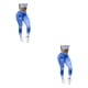 thumbnail image 4 of Leggings deportivos Qarigey pantalones de Yoga ropa de gimnasio mallas de cintura de entrenamiento elasticidad multicolor S M L XL XXL, 4 of 6