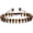 Tiger Eye Bracelet, variant on Taline Healing Crystal Bracelet, Women's Style, Handmade with Natural Colored Gemstone Beads, Reiki Healing Jewelry, Perfect as a Birthday, Anniversary, or Valentine's Day Gift for Mother or Friends.