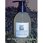 Super Slick 100% Tallow Liquid Shaving Soap - Made From The Best Tallow