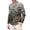 Art Camouflage, variant on St Patrick's Day Mens T-shirt Pug Stripe Graphic Athletic Shirt Cute Dog Pattern Wears Muscle Fit Shirts with Long Sleeve Wrinkle-Free Wear for Men M-3XL
