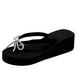 thumbnail image 2 of Sandalias de tacón con punta abierta para mujer, zapatos con lazo y punta abierta, sandalias cómodas, informales, cómodas, para la playa Wmkox8yii  hj789, 2 of 9