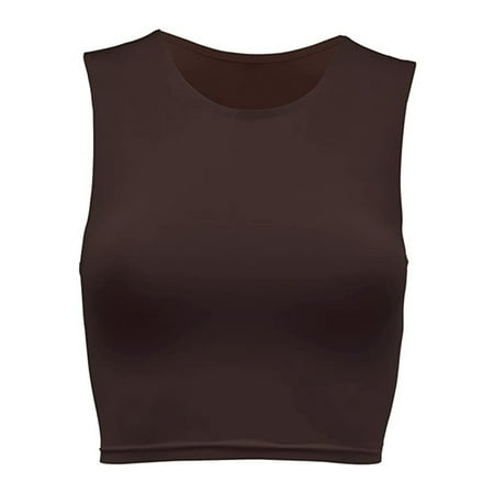 

Breathable Yoga Vest for Women High Support Push-up for Summer Spring Running M Wine Red