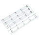thumbnail image 1 of 4 Pairs Corset Busk, 10" Metal Spring Steel Boning Support with 5 Buttons 0.5 Width, 1 of 6
