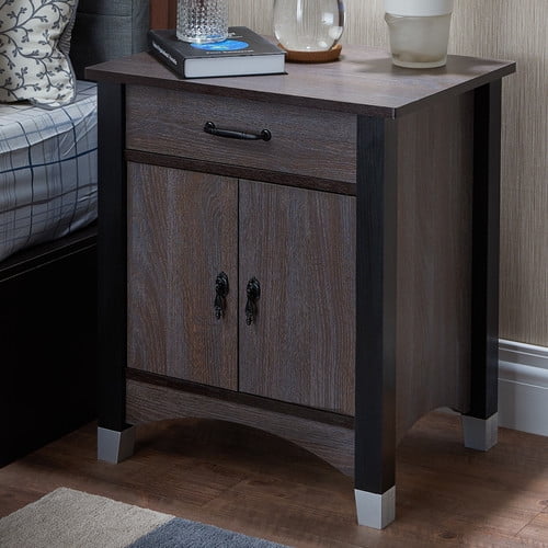 Acme California Nightstand, Grey Oak