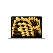 Restored Apple 13 MacBook Air with M4 chip, 10-core CPU / 8-core GPU, 16GB Memory, 256GB SSD - Starlight