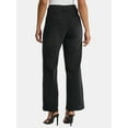 thumbnail image 3 of Madden NYC Women's Lace Waist Jeans, 32" Inseam, Sizes 00-18, 3 of 5