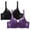 Black, variant on ATENAR Bras for Women,Wireless Bras for Women,Womens Bras,Stretch Fabric,Breathable,Solid,Nylon,Spandex,Black,34C
