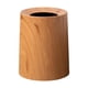 thumbnail image 3 of Papelera de madera elegante sin tapa, multiusos, para el hogar L. marrón, 3 of 9