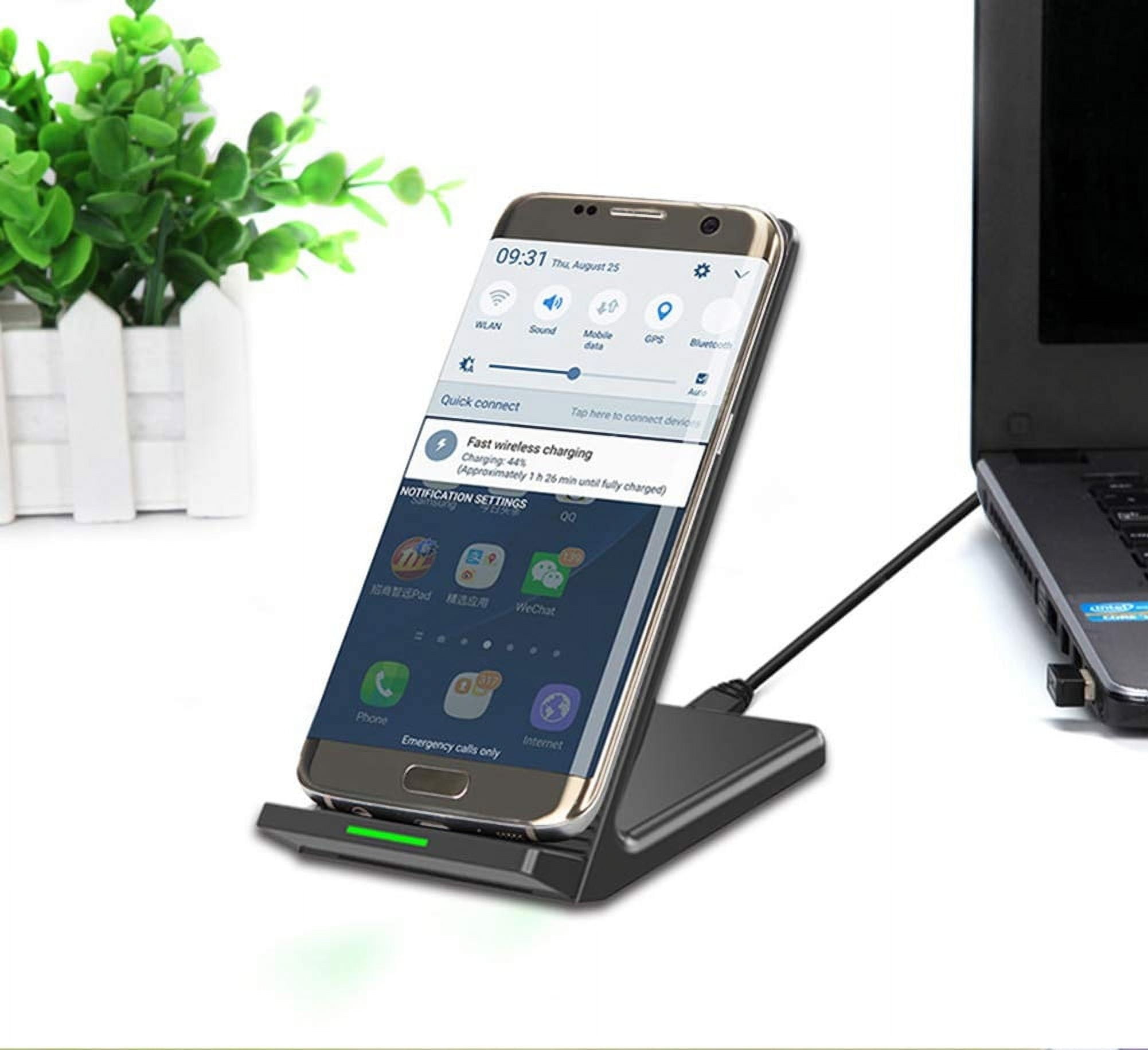 Wireless Charger for Google Pixel 7/Pro/6/Pro Phones - 10W Fast Stand Detachable 2-Coils Charging Pad Slim  Compatible With Pixel 7/Pro/6/Pro Models