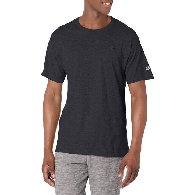 Remera Champion Clásica de Manga Corta Negra XXL Grande