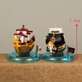 thumbnail image 3 of 8cm 8pcs/set Anime Figure Luffy Zoro Sanji Mini Pirate Ship Action Figure PVC Model Doll Collection Toy Gift Kids, 3 of 5
