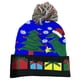 thumbnail image 1 of Gorro de punto con luces LED para fiestas navideñas de otoño e invierno para adultos y niños, 1 of 6