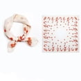 thumbnail image 3 of Ensemble de Foulards Carrés Floral Lisse Mode Foulard Foulard de Cou Foulard de Cou pour Femmes, 3 of 10