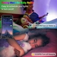 thumbnail image 4 of Bluetooth LED Lights for Room, Easy Installation Dimmable Led Strip Lights, Multicolor Lights for Bedroom with Smart Music Mode (5m), 4 of 8
