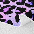 thumbnail image 5 of Erosebridal Colorful Leopard Print Bed Spread Queen,Tie Dye Cheetah Pattern Queen Coverlet Set For Girls,3pcs, 5 of 7