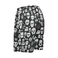 thumbnail image 5 of Men's Pajama Shorts Bottoms with Pockets Soft Lightweight Lounge Sleep Wear Mosaic Cute Skull, 5 of 6