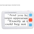 thumbnail image 5 of Portable Digital Magnifier, Electronic Video Reading Aids Memory Function 4X‑32X Zoom 17 Color Modes 5 Brightness Levels for Low Vision 100‑240V, 5 of 5