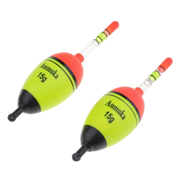 Flotador Brillante 2pcs - 15g Sunnimix Flotador luminoso de la pesca