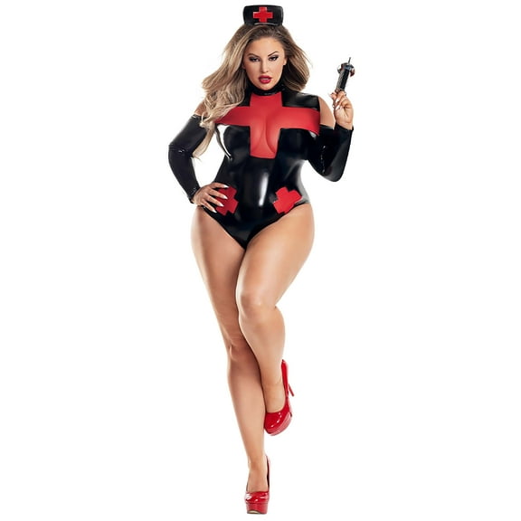 Plus Size Pulse Nurse Women's Costume