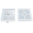 Lizheee 3 Pack DIY Silicone for Resin, Resin Ashtray Sand for Casting
