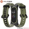 thumbnail image 2 of Para Mi Band 6 5 7 Correa de muñeca para Xiaomi Mi Band 7 5 4 3 Correas de silicona para Miband 6 7 Pulsera NFC Global Band Tan Jianjun unisex, 2 of 2