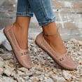 thumbnail image 4 of Women Wide Width Slip On Loafers, Soft Walking Flat Shoes,US:10.5, 4 of 6