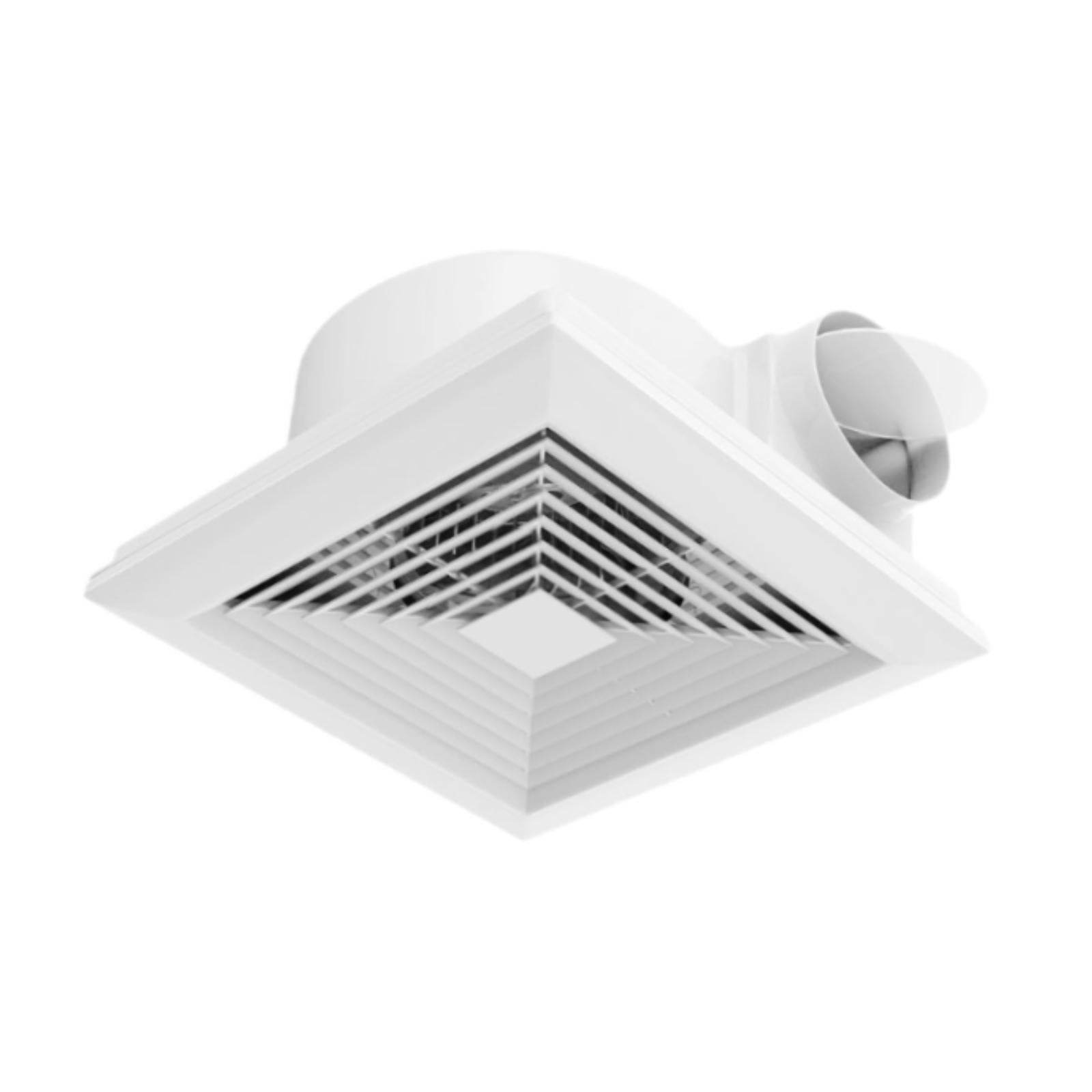 CoudarTitie Bathroom Exhaust Fan Bathroom Fan Efficient Portable Ventilation Fans Quiet Easy 8 inch