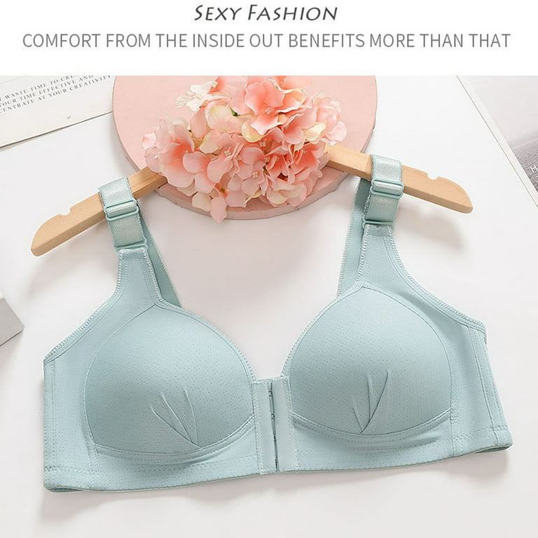 TAIAOJING Push Up Bras for Women B Cup Soft Push Up Lace Lace Comfortable  Ladies Adjustable Unwired Medium Thick Cup Bra Brassiere 