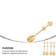 thumbnail image 2 of 8PCS Coffee Cake Spoon Crown Cake Spoons Small Teaspoon (Silver), 2 of 5