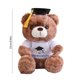 thumbnail image 3 of Adornos de decoración, oso de peluche con motivo de graduación, regalo de graduación, oso de peluche de poliéster conmemorativo para ella y él, para niños de la escuela secundaria y la universidad., 3 of 6
