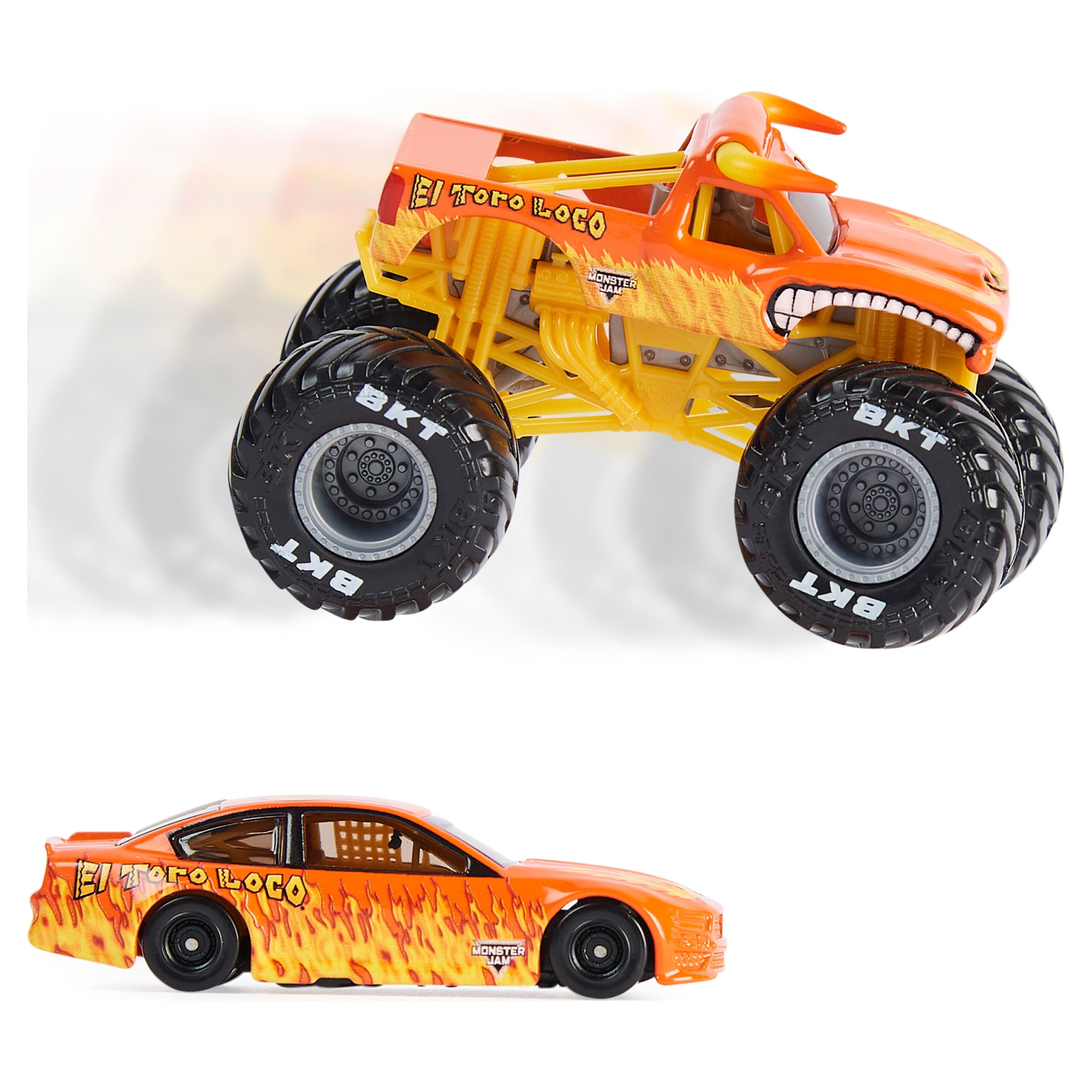 Monster Jam, 12-Pack 1:64 Scale Monster Truck Vehicles (Walmart