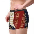 thumbnail image 5 of Male Cool Napoleonic French 85th Regimental Flag Underwear France Fleur De Lis Boxer Briefs Breathbale Shorts Panties Underpants, 5 of 7