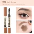 thumbnail image 1 of Eyeliner liquide à double tête résistant à l'eau, crayon de maquillage résistant à la transpiration, gel cosmétique, embaupour sourcils, longue durée, lisse, crème pour les yeux zhangyuxiang LED, 1 of 2