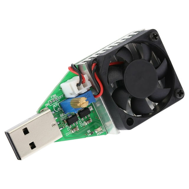 Graflsoa Testeur de Charge à Courant Constant Ajustable USB Compact pour Banque d'Alimentation Test de Vieillissement et de Décharge