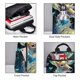 thumbnail image 3 of Balery Colorful Stained Glass Deer Mochila ligera para hombre y mujer: duradera e impermeable, ideal para la escuela, el trabajo, viajes y uso diario., 3 of 7