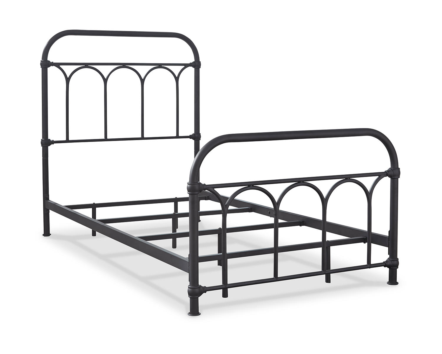 Signature Design by Ashley Casual Nashburg Twin Metal Bed  Black - image 5 of 8