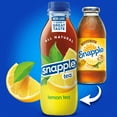 Snapple Lemon Tea, 16 fl oz glass bottles, 12 pack