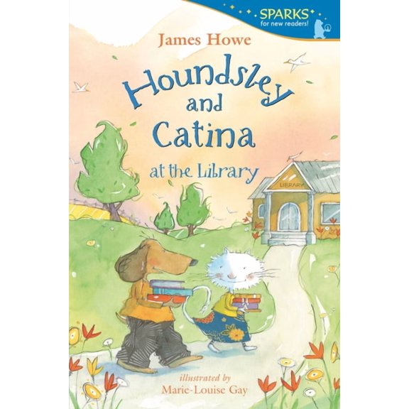 Candlewick Sparks Houndsley and Catina at the Library: Candlewick Sparks, (Paperback)