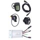 thumbnail image 3 of Kit de conversión de batería de litio para bicicleta, controlador de 22 A, pantalla LCD5, kit de conexión de 1 a 2 líneas para motor de 500 W., 3 of 14