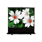 Mustang SC-P80D43 - Projection screen with floor stand - 80" (79.9 in) - 4:3 - Matte White - black