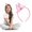 B1029, variant on MORESEC Home Easter Party Makeup Props Headband Multicolor Plastic Bunny Ear Headband for Kids Adult Decoration 1pc