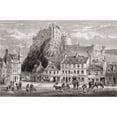 thumbnail image 2 of Castle And Grassmarket  Edinburgh  Scotland. From The Book Scottish Pictures, 2 of 2