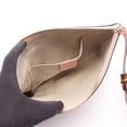 thumbnail image 3 of Pre-Owned Gucci Bamboo Clutch Bag, Leather, Women's, Pink, 449652 (Good), 3 of 5