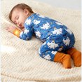 thumbnail image 4 of Emy Dola Baby Halloween Footies Viscose from Bamboo Sleep 'N Play Zipper Jumpsuit 3-24 Months Infant Boy Girl Romper With Mitten & Foot Cuffs,1PCS, 4 of 8