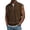 Coffee, variant on Mens Waffle Cut Off Shirts 2026 Quarter Zip Pullover Tank Tops Summer Casual Gym Muscle Sleeveless Shirts Royal Blue L