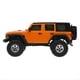 thumbnail image 4 of Kit de Chasis de Carcasa de Carrocería de Coche RC con Distancia Entre Ejes de 155mm con Parachoques Delantero Trasero para 1/18 RC Crawler TRX4M Naranja, 4 of 5